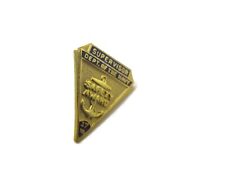 Supervisor Department of the Navy Safety Award Pin 17 Years Beautiful picture