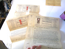 4 PENNSYLVANIA DIVISION SONS OF VETERANS LETTERS FROM 1910 picture