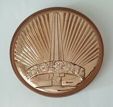 Table medal. Mound of Glory, Soviet Union. Belarus. rare. bas-relief picture