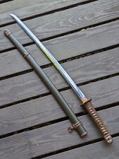 Japanese WWII Samurai Sword Katana IJA Army Type 98 Mumei Old Blade Excellent picture