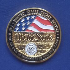 We The People - United States Secret Service.  Challenge Coin New Rare picture
