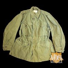 Cold War 1958 US Army M-1951 Field Jacket Named Fischer Short Small #B0423