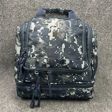 US Military Toiletry Blue Digital Camouflage Shave Bag Kit Blue Camo picture