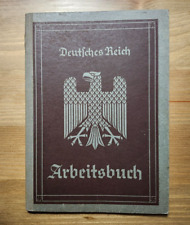 WW2 German document, workbook 1936 picture