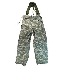Army Cold Weather Gortex Trousers Digital Camouflage L Reg US Army w/ Suspenders picture