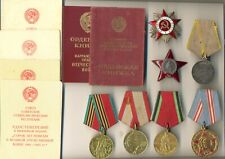 Soviet star Banner order badge red Soviet Baltic Ferdinand Document (#1974) picture