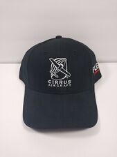 Cirrus Aircraft Black Ball Cap Hat Adjustable picture