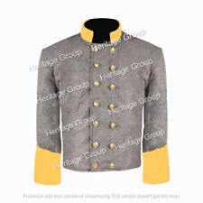 Civil War CSA Officer' Cavalry Double Breast Wool Sell Jacket Size 48 picture