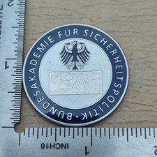 BAKS German Federal Academy for Security Policy Young Security Policy Coin