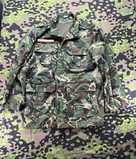Bulgarian military jacket camouflage with jacket liner