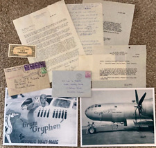 WWII B-29 Pilot letter grouping 315th Bomb Wing, WW2 Saved POW's and Vietnam Vet picture