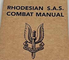 Rhodesian SAS Combat Manual Book picture