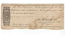 John G Haskell, Kansas Architect  - 1864 Civil War Autograph Document, Arkansas picture