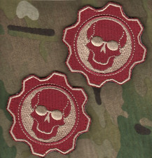 ISAF NAVAL SPECIAL WARFARE TASK UNIT AFGHANISTAN vêlkrö 2" 2-PC: GEAR WAR SKULL