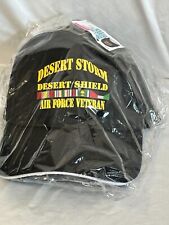Desert Storm Desert Shield Air Force Veteran Baseball Cap New adjustable picture