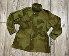 Norway Norwegian Vintage ARMY Jacket Military Camo M75 Field Sz 6070 / 9000 picture