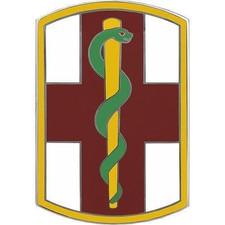 Army Identification ID Badge (CSIB) 1st Medical Brigade
