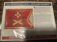 Willabee & Ward Battle Flags Of The Civil War 2nd Pennsylvania Artillery Regimen