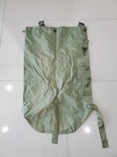 Military Duffle Bag, OD Green Nylon Sea Bag, Carry Straps, Army Luggage USGI picture