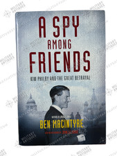 British Russian MI5 Spy Among Friends Kim Philby Hard Cover Reference Book