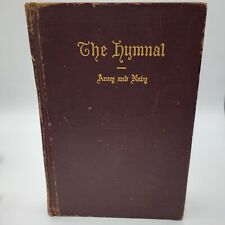 The Hymnal Army Navy Hardcover WWII Signed By ARMY Soldier Thanksgiving Day 1942 picture