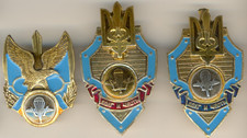 Soviet Ukrainian Ukraine Red star order Medal Banner Badge Airborne (1760)
