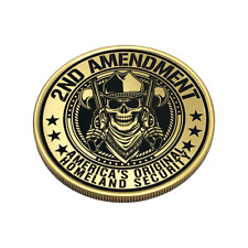 2nd Amendment Coin | 2nd Amendment Medal | Gun Rights Medal | Gun Rights Coin picture