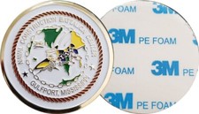 Naval Construction Battalion Center Gulfport, MS challenge coin / FLAT