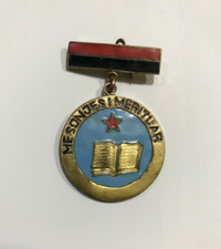 ALBANIA MEDAL Title MERITORIUS TEACHER -1950 single class RRRRR