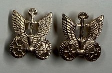 RUSSIAN SOVIET USSR ARMY MILITARY TRANSLATION COLLAR DEVICES PINS BADGE ORIGINAL