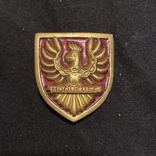 WWII Free French Badge Navy Minesweeper Moqueuse