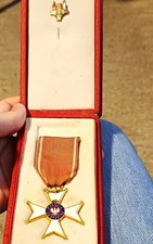 Poland Order of Polonia Restituta Knights Cross Medal w/ Case & Booklet plus Pin
