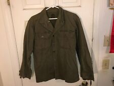 World War II US Army 13 Star Button COMBAT Jacket Small picture
