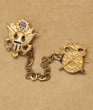 Army Eagle & Quartermaster Sweetheart pin set (3156) picture