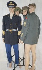 Vietnam War era Military Dress Uniform and Field Helmets (Soldier Id’d)