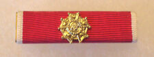 WWII TO PRESENT LEGION OF MERIT RIBBON BAR W/GILT OFFICER DEVICE UNMOUNTED picture