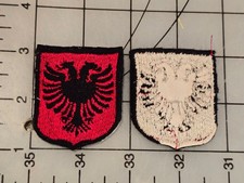 Reproduction WW2 German Albanian Volunteer Shield Embroidered 4626
