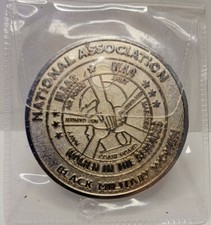 National Association Of Black Military Women Medallion.