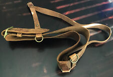 WWI US Army Officer’s Leather Gun Belt w/Shoulder Gun Strap Very Nice Complete picture