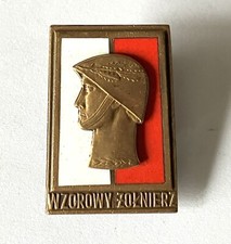Poland, Polish Army Exemplary Soldier Badge bronze class