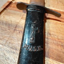 Original Italian Fascist M.V.S.N "Blackshirts" 2nd Pattern Combat Knife