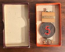 GDR Badge order medal excellent achievements 1954 original Box Third Class