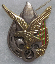 FFL FRENCH FOREIGN LEGION Badge 3rd COMPANY OF 2nd INFANTRY REGIMENT