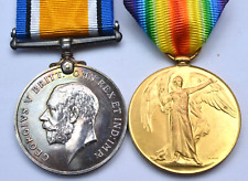 WW1 Medals ~ Clarence Jennings ~ ASC ~ Army Service Corps ~ From Menston, Leeds picture