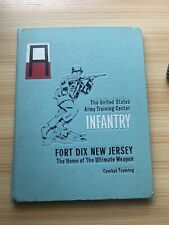 1970 United States ARMY Training Center Infantry Fort Dix NJ Yearbook and Record picture