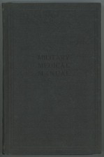 Military Medical Training 1st Edition 1931 Book