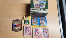Lot of US OPERATION DESERT STORM /Shield Cards /Sticker /Pins picture
