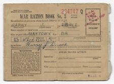 VINTAGE WAR RATION BOOK OPA MAYTOWN PA NORA H. DRACE INCLUDES RATION TOKENS picture