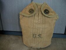 US WW2 Canteen Cover 1942 Scott Mfg Co Khaki picture