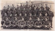 Original WW2 photo 32nd Surrey Battalion Home Guard officers& NCO 's E Company picture